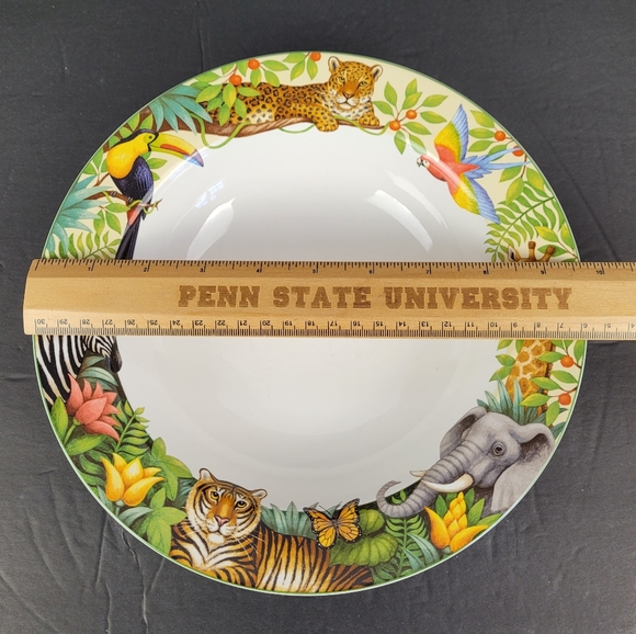 Sakura Jungle Animals Stoneware Dish Bowl - Picture 6 of 7